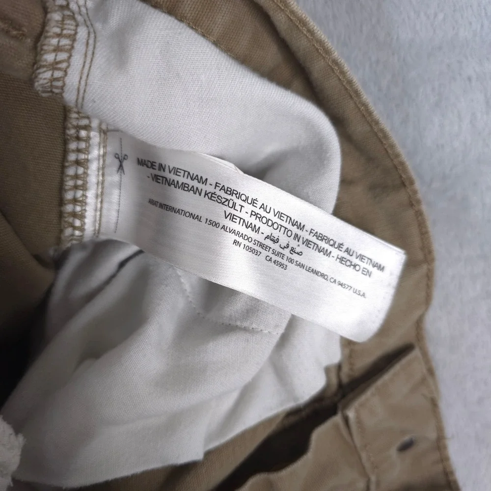 Ariat Cargo Shorts Rebar M4 Relaxed Men 34x11 Field Khaki DuraStretch Tough Work